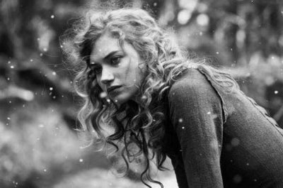 Imogen Poots poster tin Metal Print Wall Art