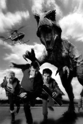 Primeval Poster Black and White Poster 27"x40" The Poster Depot