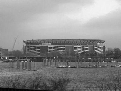 Shea Stadium poster tin Metal Print Wall Art