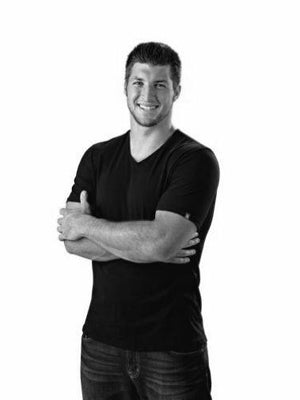 Tim Tebow Poster Black and White Poster 27"x40" The Poster Depot