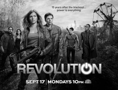 Revolution Metal Poster Print 8in x 12in 12"x16" Black and White The Poster Depot
