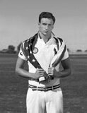 Ryan Lochte Metal Poster Wall Art 8in x 12in 12"x16" Black and White The Poster Depot
