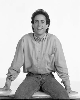 Seinfeld Poster Black and White Mini Poster 11"x17"