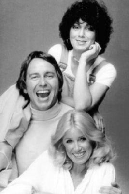 Threes Company Poster Black and White Poster 16x24 The Poster Depot