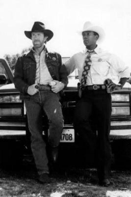 Walker Texas Ranger poster tin Metal Print Wall Art