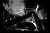 Yule Log poster tin Metal Print Wall Art