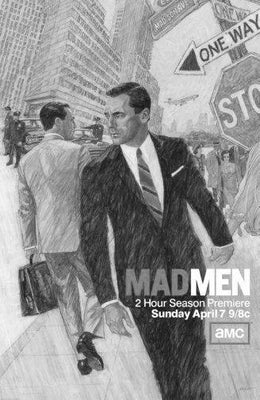 Mad Men Metal Print 8in x 12in