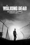 Walking Dead Metal Poster Print 8in x 12in 12"x16" Black and White The Poster Depot