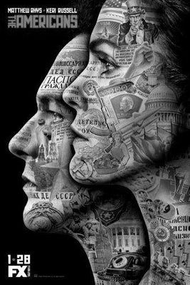 Americans Poster Black and White Poster On Sale United States