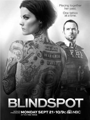 Blindspot poster Black and White poster for sale cheap United States USA