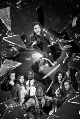 Brooklyn 99 poster tin Metal Print Wall Art