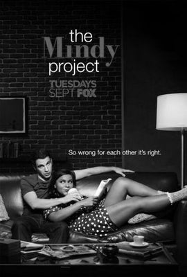 Mindy Project The poster Black and White poster for sale cheap United States USA
