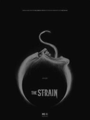 Strain The black and white poster
