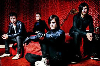 30 Seconds To Mars poster tin Metal Print Wall Art