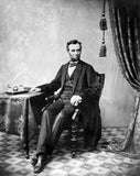 Abraham Lincoln Metal Poster Print 8in x 12in 12"x16" The Poster Depot