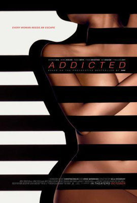 Addicted movie poster Metal Print 8in x 12in