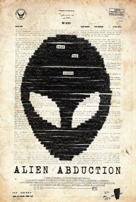 Alien Abduction Metal Print 8in x 12in