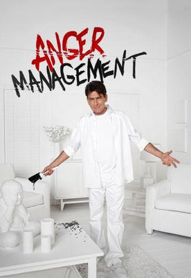 Anger Management Charlie Sheen poster tin Metal Print Wall Art