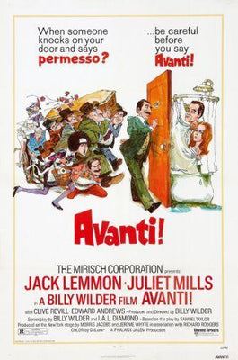 Avanti Movie Poster Metal Poster Choose Style The Poster Depot