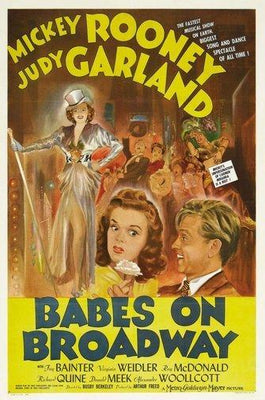 Babes On Broadway Movie Poster Metal Poster Choose Style The Poster Depot