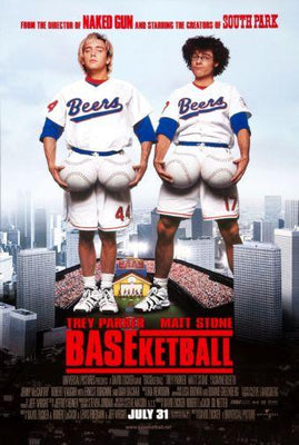 Baseketball Metal Movie Poster 8in x 12in The Poster Depot