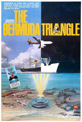 Bermuda Triangle Metal Movie Poster 8in x 12in
