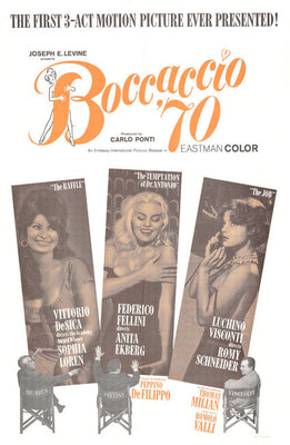 Boccaccio 70 Movie Poster On Sale United States