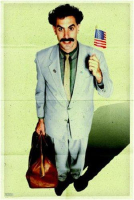 Borat Metal Movie Poster 8in x 12in