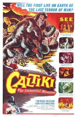 Caltiki Metal Movie Poster 8in x 12in