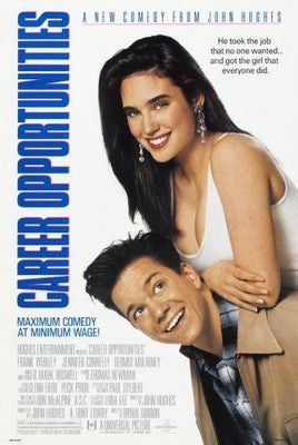 Career Opportunities movie poster Metal Print 8in x 12in