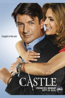 castle nathan fillion poster tin Metal Print Wall Art