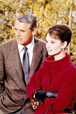 Charade Audrey Hepburn Metal Print 8in x 12in