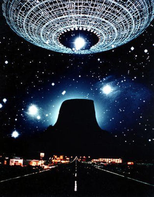Close Encounters Of The Third Kind Movie Poster Metal Poster Choose Style The Poster Depot