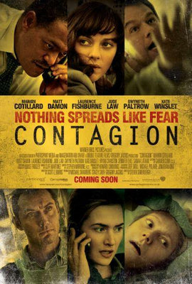 Contagion Metal Movie Poster 8in x 12in The Poster Depot