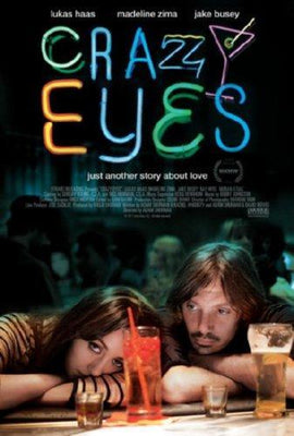 Crazy Eyes movie poster Metal Print 8in x 12in