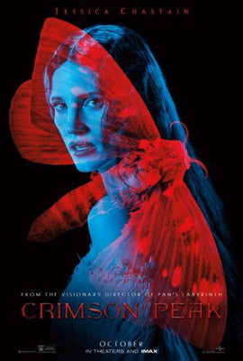 Crimson Peak Metal Movie Poster 8in x 12in