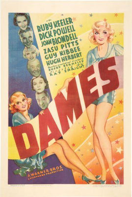 Dames movie poster Metal Print 8in x 12in