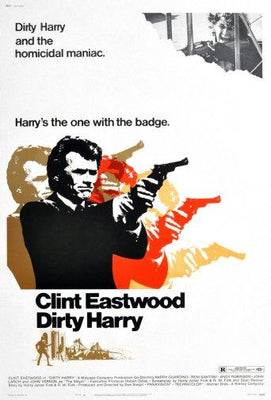 Dirty Harry Metal Print 8in x 12in The Poster Depot