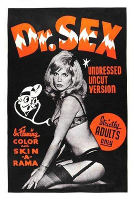 Sexploitationdr Sex movie poster Metal Print 8in x 12in