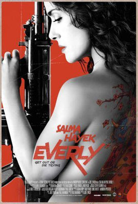 Everly movie poster Metal Print 8in x 12in