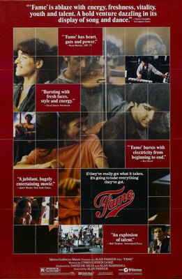 Fame Movie Poster Metal Poster Choose Style 12x16 The Poster Depot