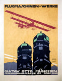 German Flugmaschinen Werke Poster 11x17 The Poster Depot