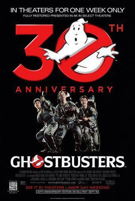 Ghostbusters 30Th Anniversary movie poster Metal Print 8in x 12in