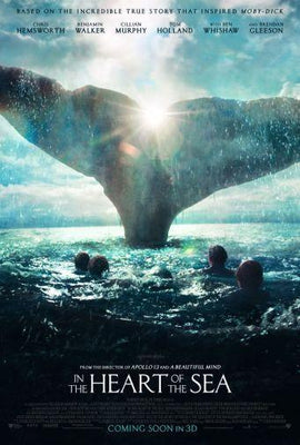 Heart Of The Sea movie poster Metal Print 8in x 12in
