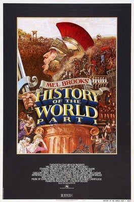 History Of The World Part I movie poster Metal Print 8in x 12in