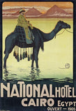Egypt Hotel Cairo 1905 poster tin Metal Print Wall Art