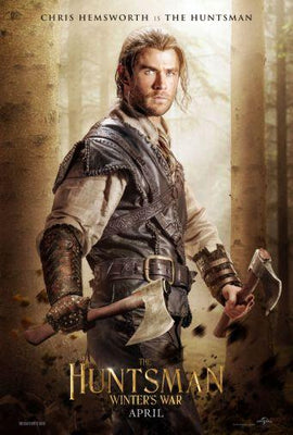 Huntsman Winters War Metal Movie Poster 8in x 12in The Poster Depot