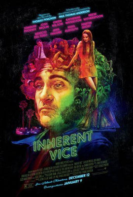 Inherent Vice Metal Movie Poster 8in x 12in