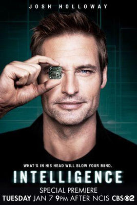 Intelligence movie poster Metal Print 8in x 12in