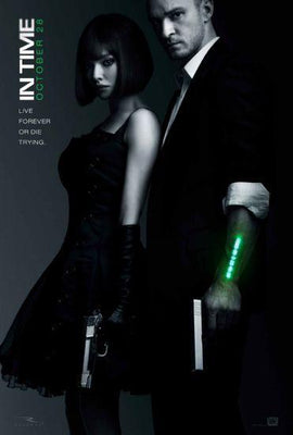 In Time movie poster Metal Print 8in x 12in